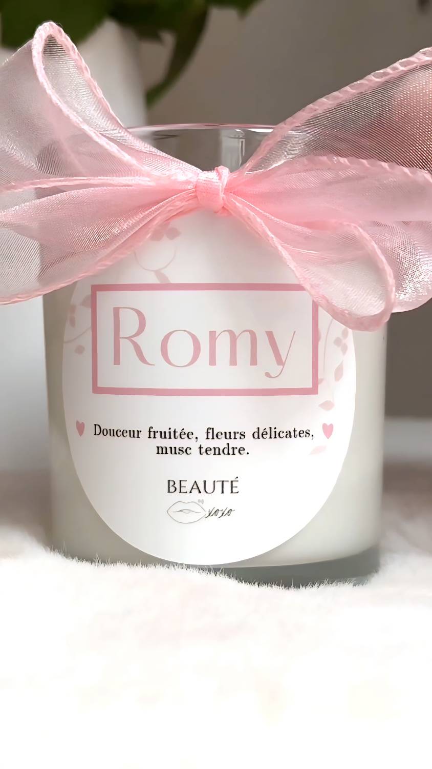 La bougie Romy 